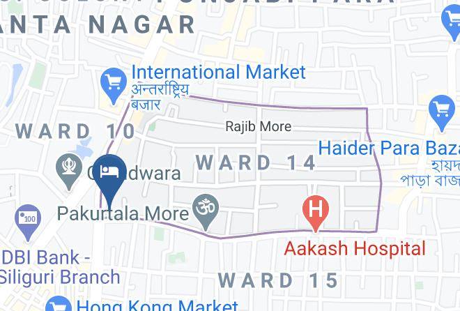 Siliguri - Hotel Dolly Inn Maps