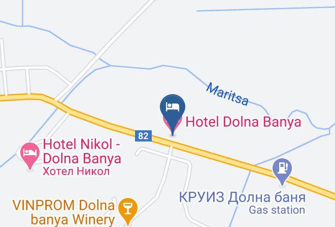 Dolna Banya - Hotel Dolna Banya Maps