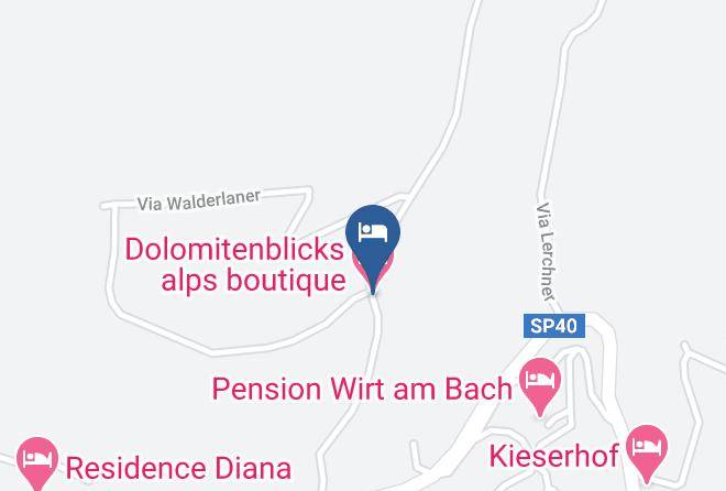 Dolomitenblicks Alps Boutique Hotel Map