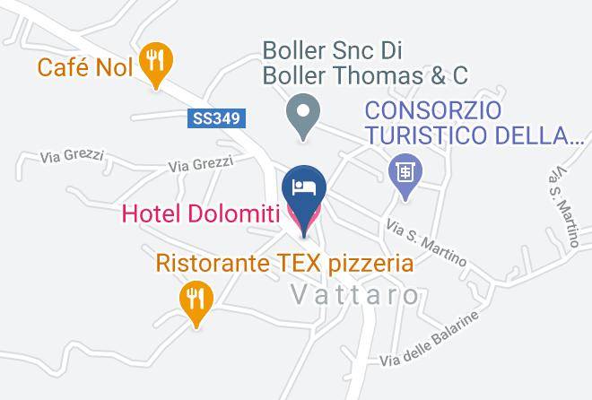 Trento - Hotel Dolomiti Maps