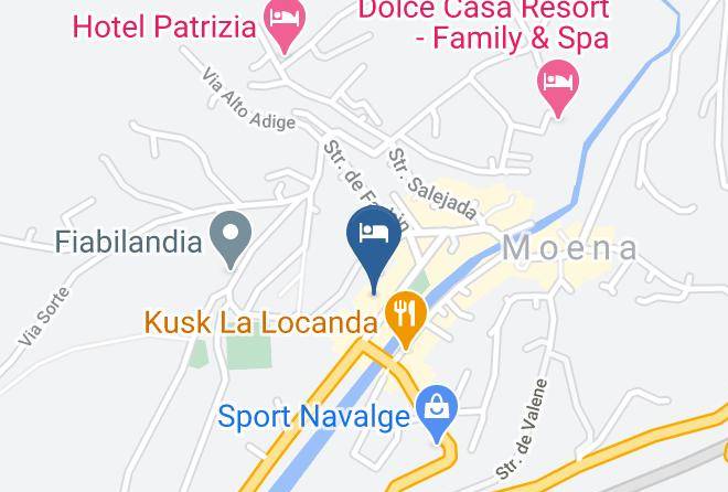 Trento - Hotel Dolomiti Moena Maps