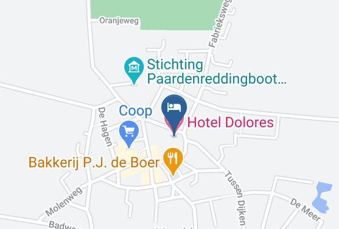 Ameland - Hotel Dolores Maps