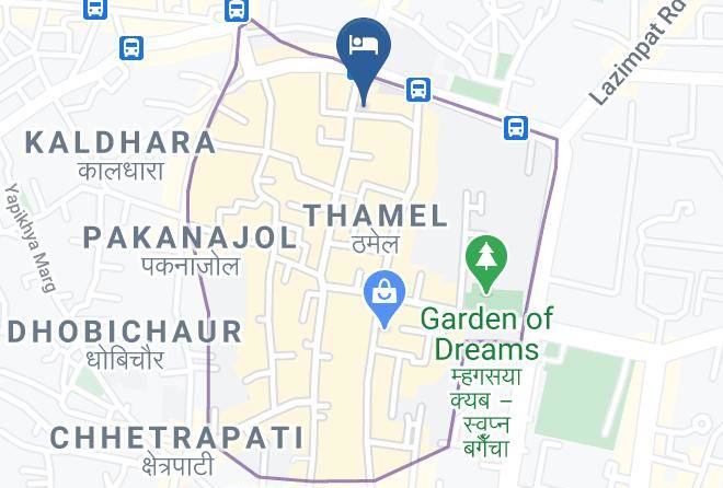 Kathmandu - Hotel Dolphin Maps
