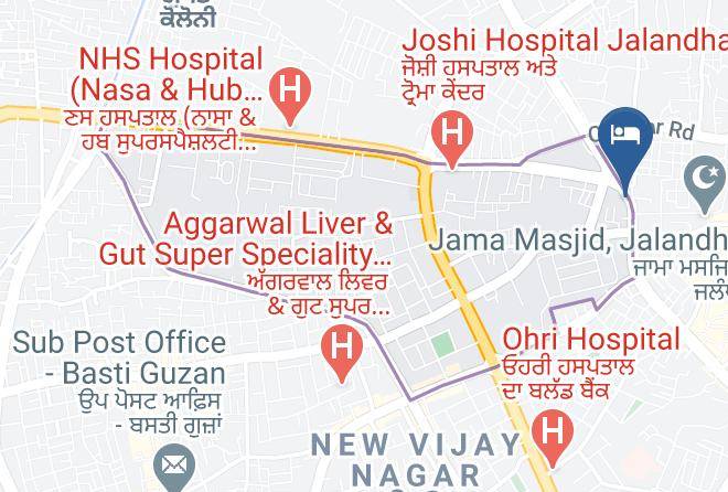 Jalandhar - Hotel Dolphin Maps