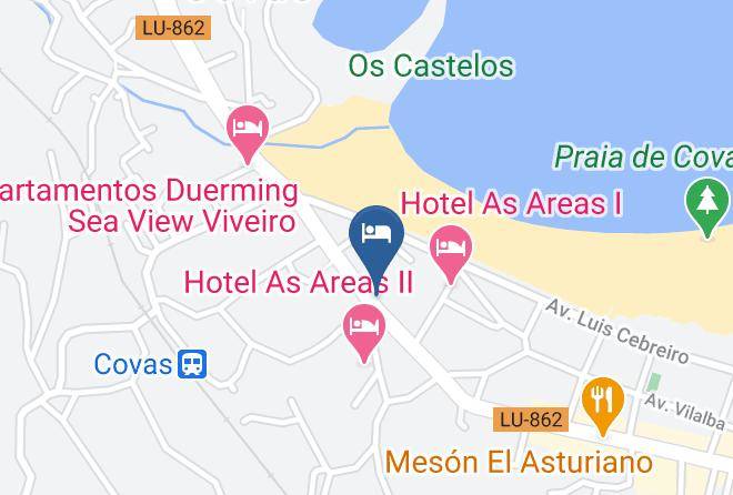 Lugo - Hotel Dolusa Viveiro Maps