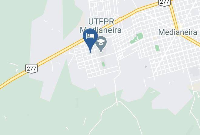 Medianeira - Hotel Dom Alcides Maps
