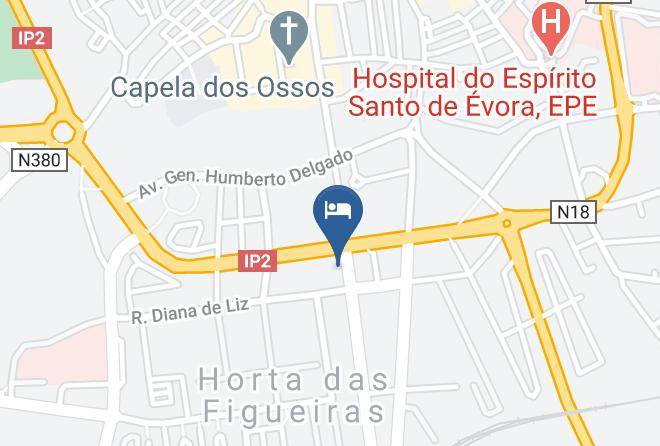 Malagueira - Hotel Dom Fernando Maps