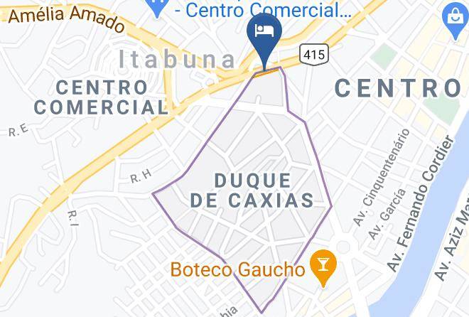 Itabuna - Hotel Dom Giovani Maps