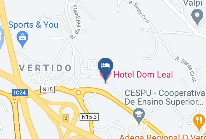 Paredes - Hotel Dom Leal Maps