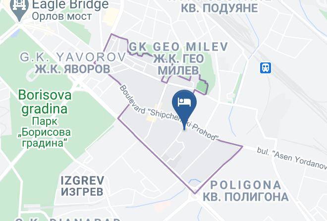 Sofia - Hotel Dom Na Ucheniya Maps