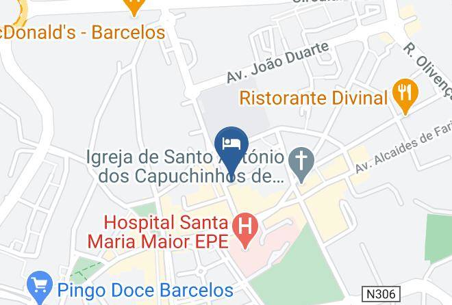 Barcelos - Hotel Dom Nuno Maps