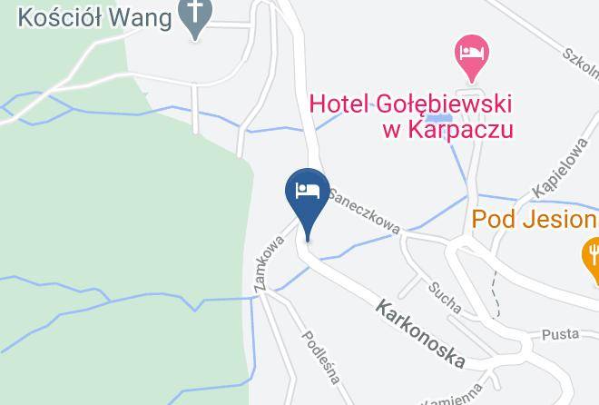 Jeleniogorski - Hotel Dom Turysty Maps