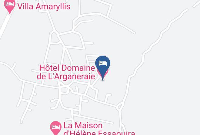Essaouira - Hotel Domaine De Larganeraie Maps