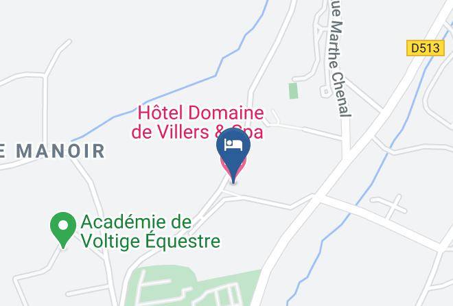 Calvados - Hotel Domaine De Villers & Spa Maps