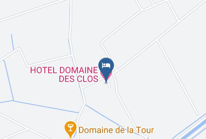 Gard - Hotel Domaine Des Clos Maps
