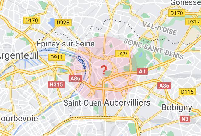 Seine St Denis - Hotel Domaine Des Jamroses Maps
