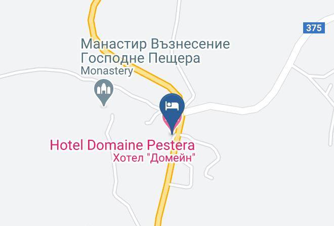 Peshtera - Hotel Domaine Pestera Maps