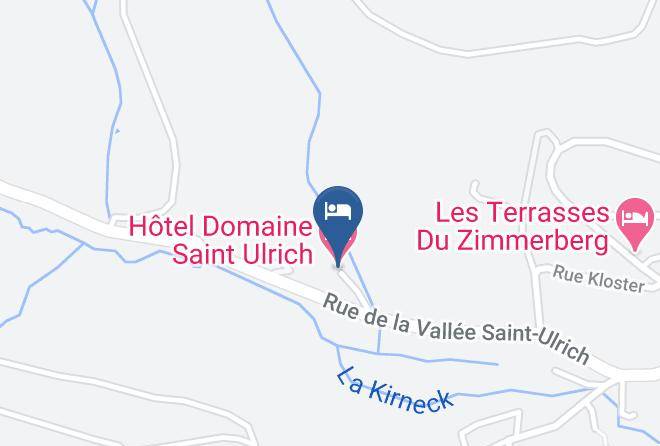Bas Rhin - Hotel Domaine Saint Ulrich Maps