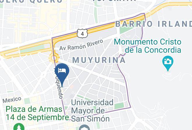 Cercado - Hotel Domani Boutique Maps