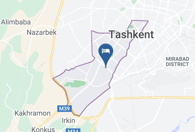 Tashkent - Hotel Dombirobod Maps