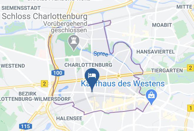 Stadt Berlin - Hotel Domicil Berlin By Golden Tulip Maps
