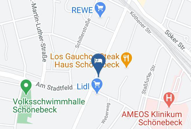 Salzlandkreis - Hotel Domicil Schonebeck Maps