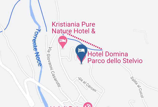 Trento - Hotel Domina Parco Dello Stelvio Maps