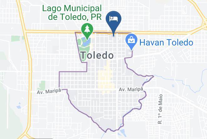 Hotel Dominguinhos Map