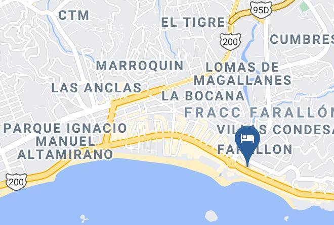 Acapulco De Juarez - Hotel Domino Maps