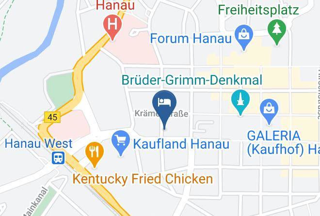 Main Kinzig Kreis - Hotel Domino Maps