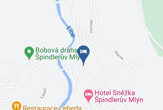 Trutnov - Hotel Domovina Maps