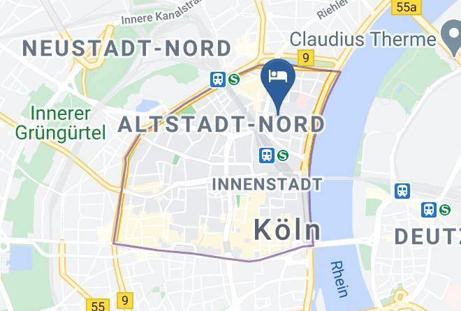 Cologne - Hotel Domstern Maps