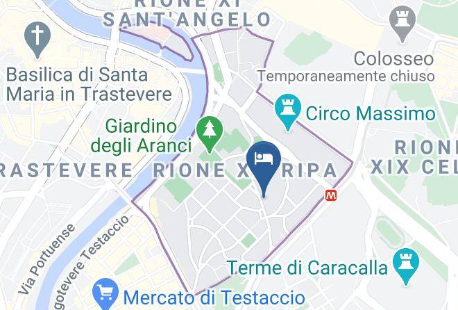 Rome - Hotel Domus Aventina Maps