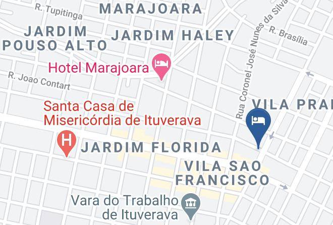 Ituverava - Hotel Domus Ituverava Maps