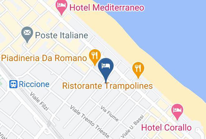 Rimini - Hotel Domus Mea Maps