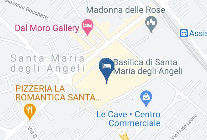 Perugia - Hotel Domus Pacis Assisi Maps