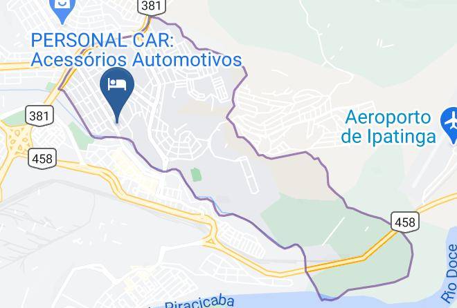Ipatinga - Hotel Domus Veneza Maps