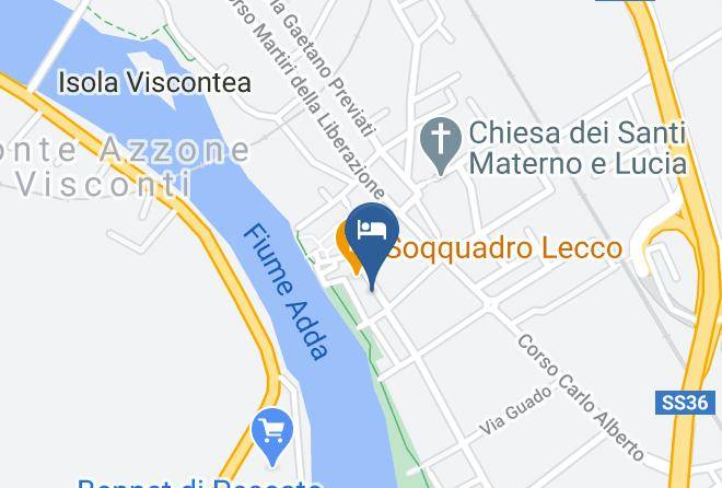 Lecco - Hotel Don Abbondio Maps
