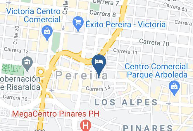 Pereira - Hotel Don Alfonso Maps