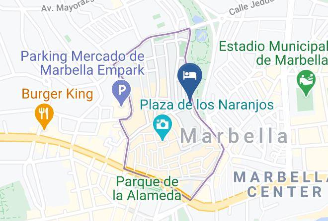 Malaga - Hotel Don Alfredo Maps