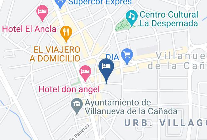 Madrid - Hotel Don Angel Ii Maps