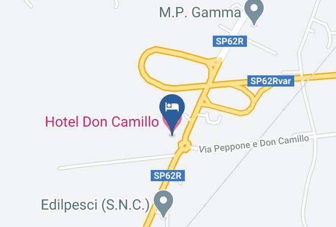Reggio Emilia - Hotel Don Camillo Maps