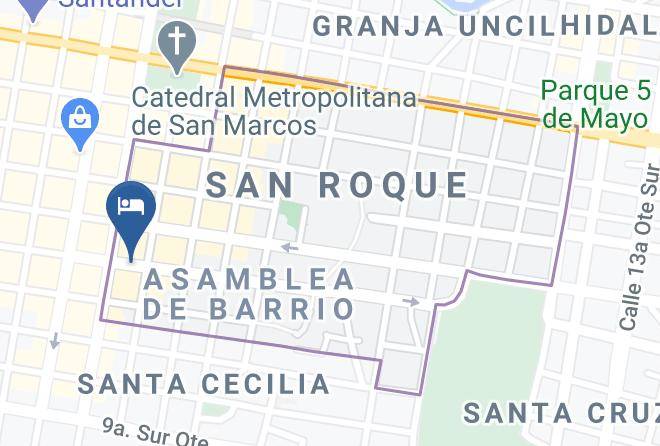 Tuxtla Gutierrez - Hotel Don Candido Maps