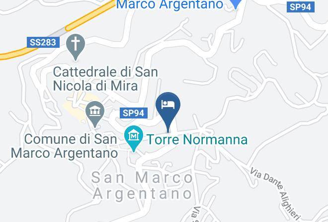 Cosenza - Hotel Don Carlo Maps