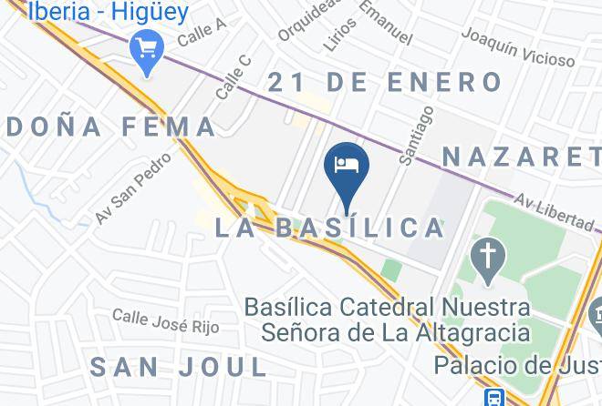 Hotel Don Carlos Map