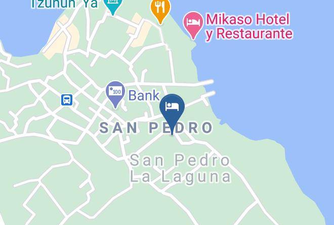 San Pedro La Laguna - Hotel Don Chema Maps