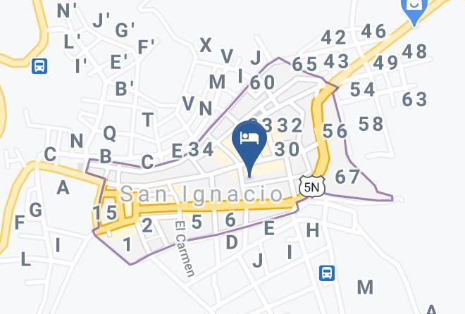 San Ignacio - Hotel Don Clemente Maps