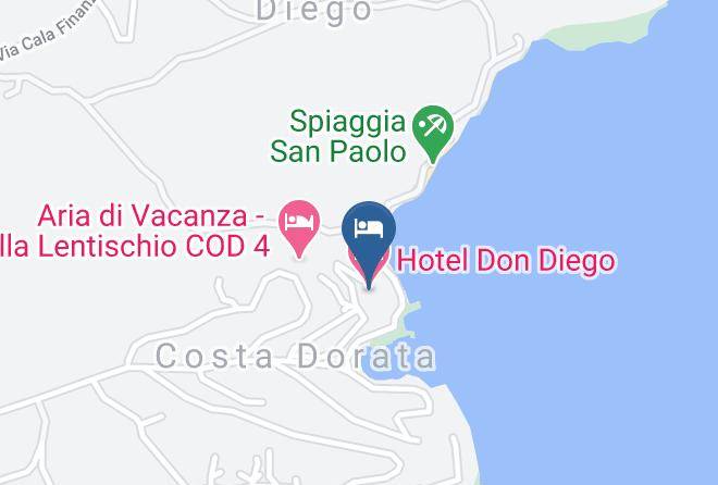 Hotel Don Diego Map