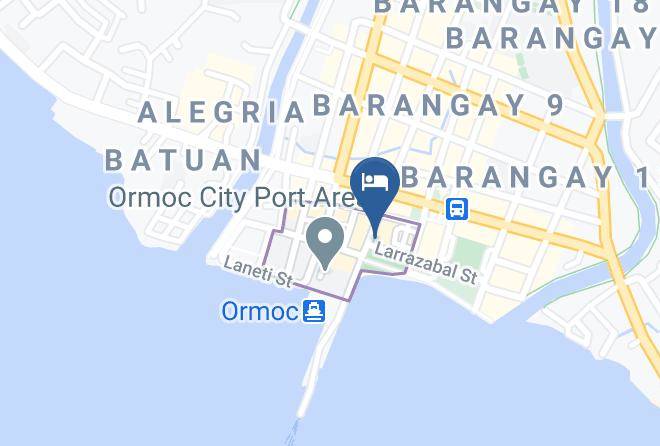 Leyte - Hotel Don Felipe Maps