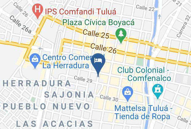 Tulua - Hotel Don Felipe Maps